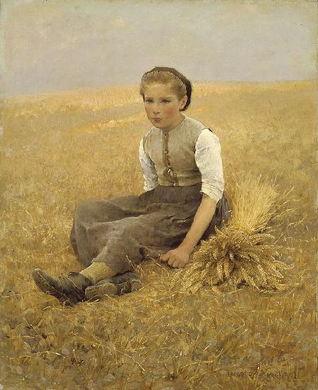 Hugo Salmson The Little Gleaner